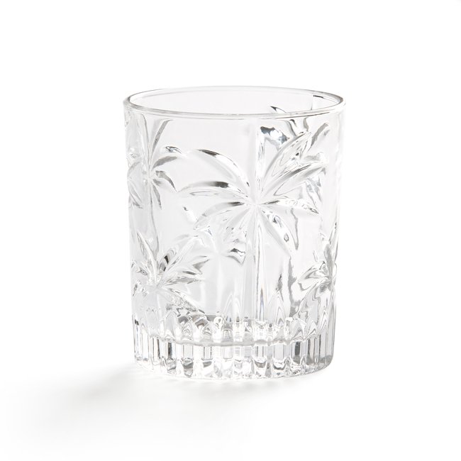 Комплект из 4 резных стаканов, PALEM прозрачный LA REDOUTE INTERIEURS