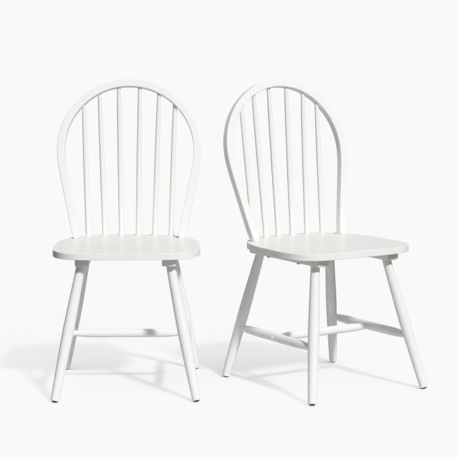Комплект из 2 стульев с решетчатой спинкой, WINDSOR - LA REDOUTE INTERIEURS