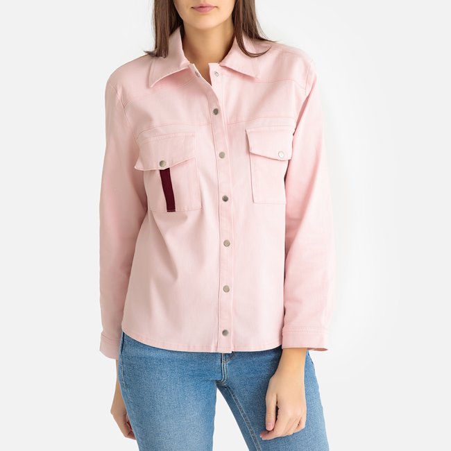 Рубашка-жакет CAROLA розовый BA&SH