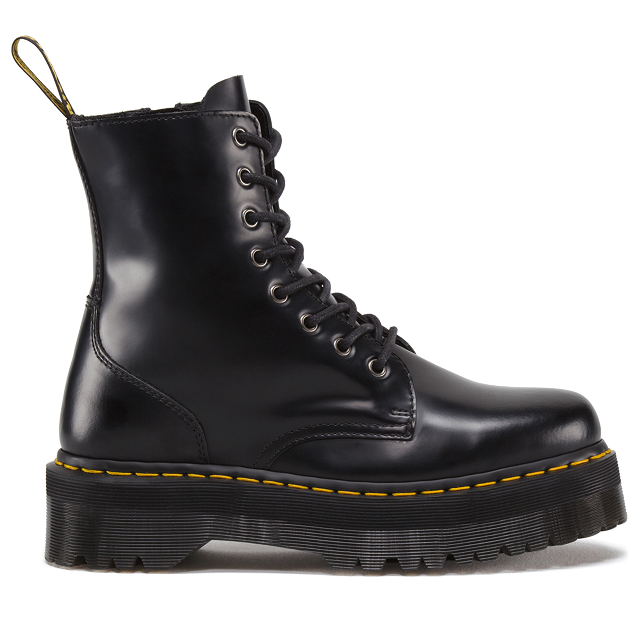 Кожаные ботинки на платформе jadon smooth черный Dr Martens купить в  интернет-магазине | La Redoute