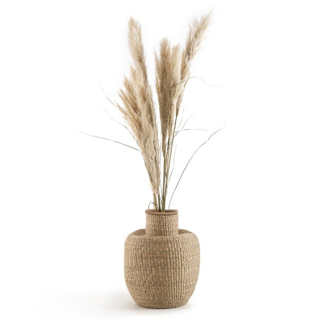 Плетеная декоративная ваза В53 см, Maylon натуральный LA REDOUTE INTERIEURS