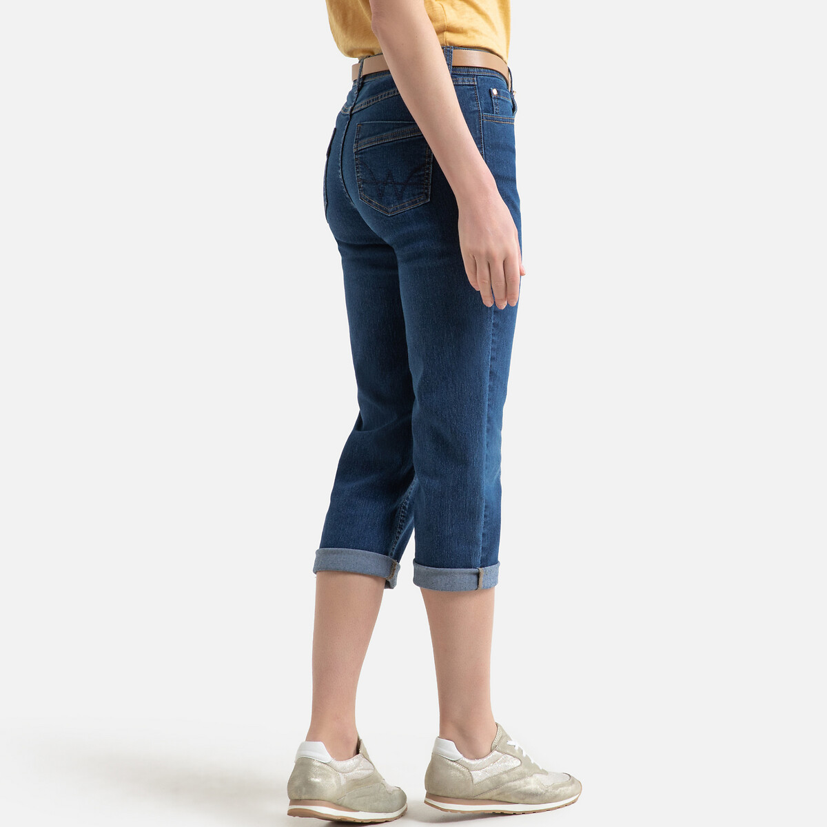 DKNY Jeans капри джинсовые