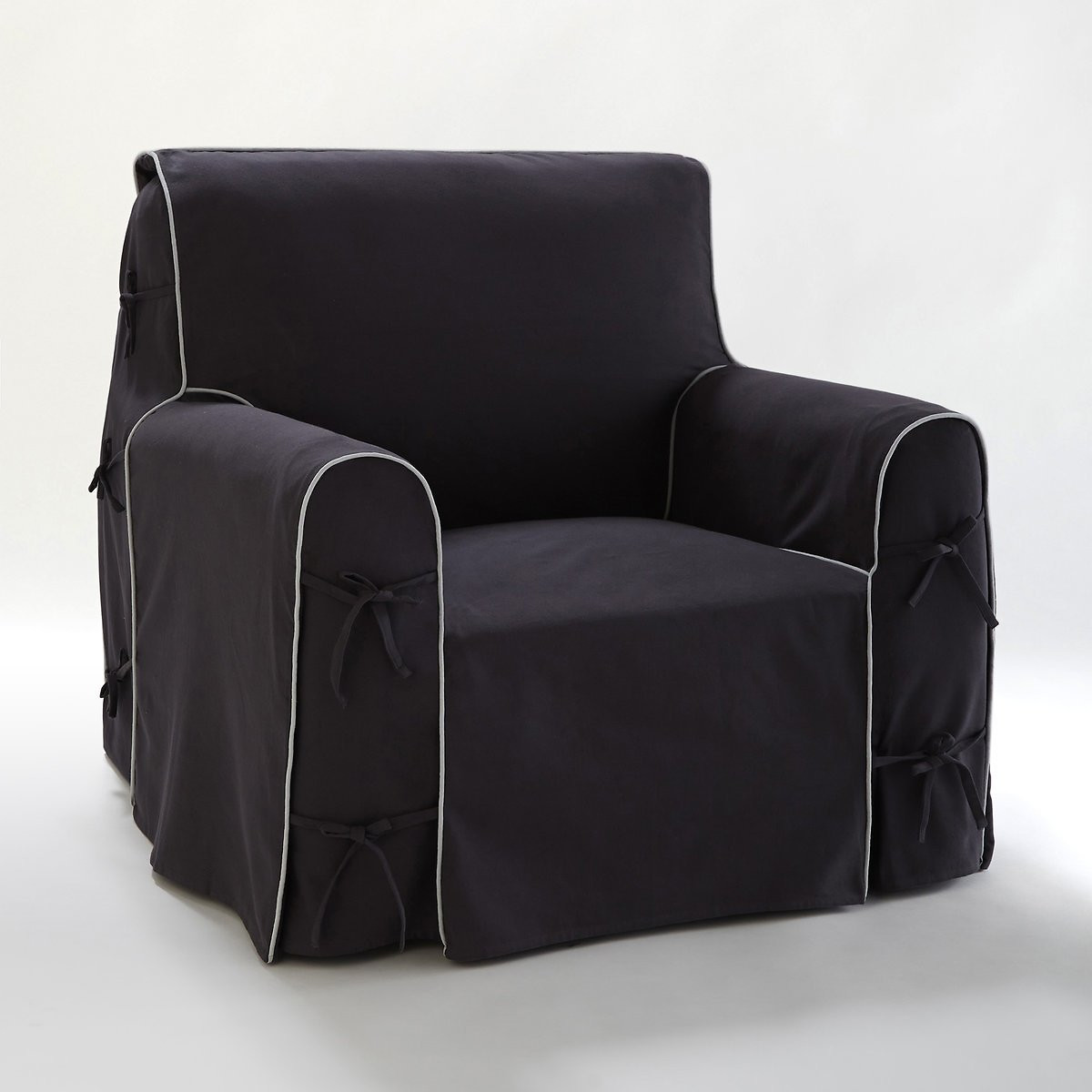 black and white recliner cover